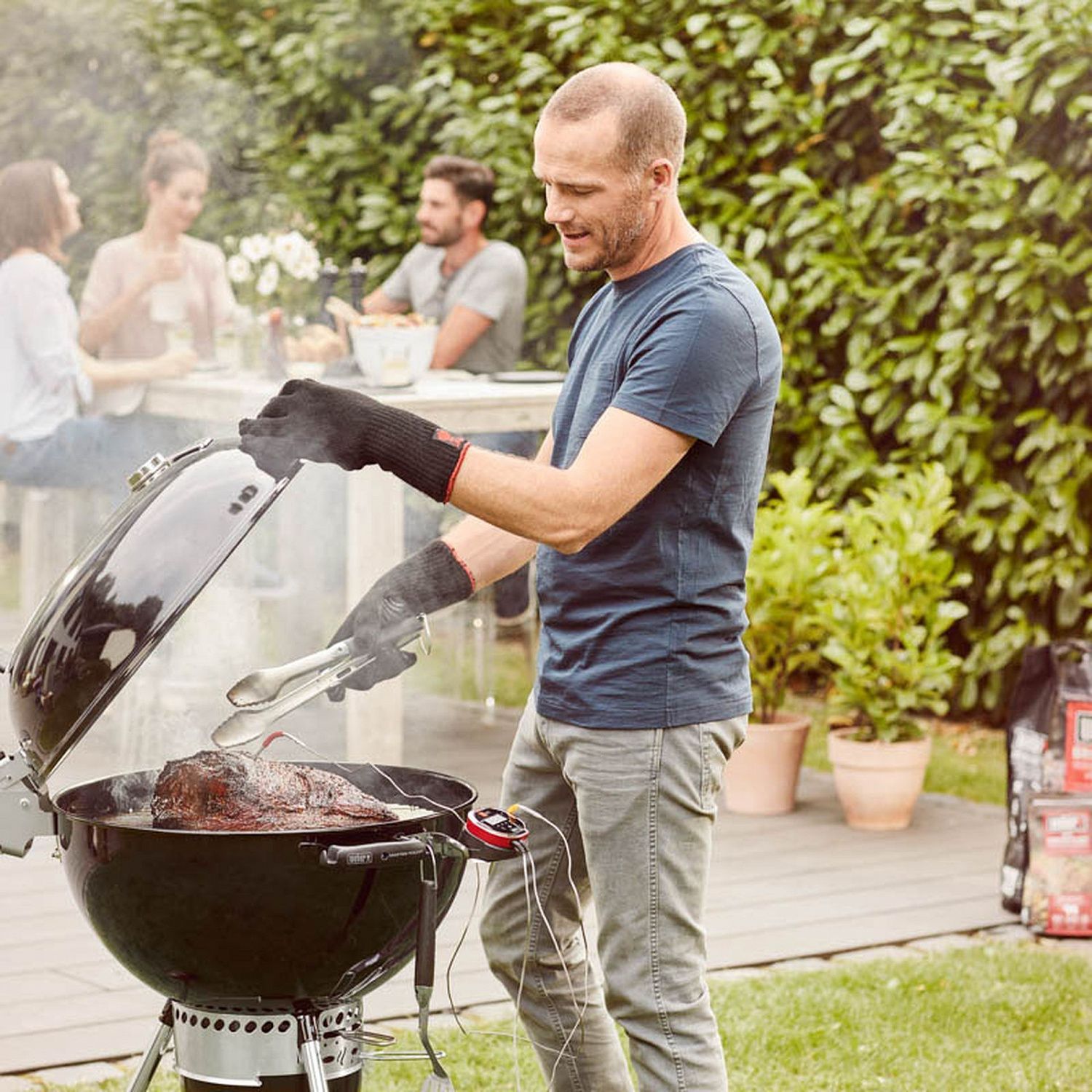 weber master-touch gbs premium e-5770 фото
