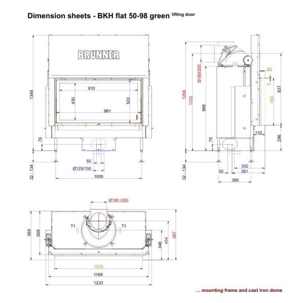 brunner bkh flat 50-98 st фото